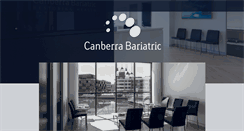 Desktop Screenshot of canberrabariatric.com.au